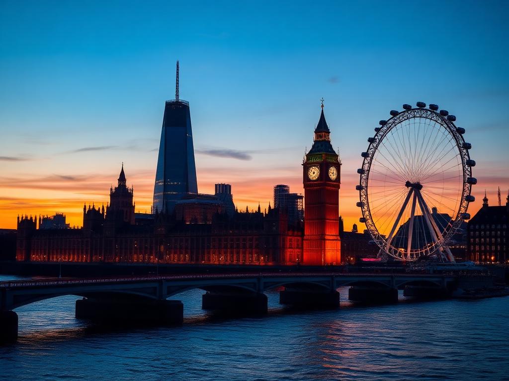 London skyline